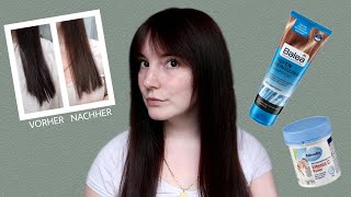 HAARE ENTFÄRBEN mit Vitamin C Pulver  DIY  von schwarz zu braun [upl. by Ellenoj941]