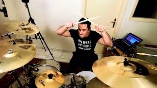 The Clutch  Fortunate Son drum cover [upl. by Randene11]