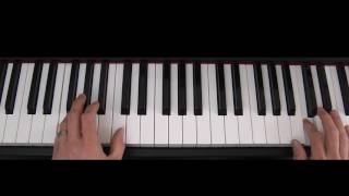 Learn how to play a very easy boogie woogie on piano keyboard [upl. by Ellehsor703]