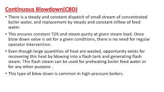 BOILER BLOWDOWN amp CALCULATION OF BLOWDOWN PERCENTAGE [upl. by Niko]