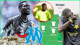 😱La surprise de Pape Thiaw contre Malawi dans son onze de départOM déterminé veut Pogba dinfos [upl. by Helbona]