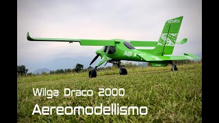 PZL104 Wilga Draco 2000 Stol Maori RC maiden flight plane [upl. by Enimassej]