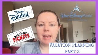 HOW TO BUY DISNEY WORLD PARK TICKETS AND BOOK DISNEY WORLD DINING [upl. by Ymirej831]