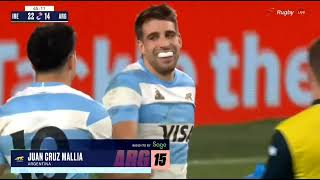 2nd Half ● Pumas  Ireland ● Rugby International ● Nov 15 2024 [upl. by Elatsyrk396]