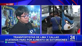 Paro de transportistas en Lima San Marcos UNI y más universidades suspenden clases presenciales [upl. by Christen799]