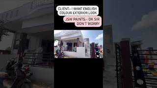 JSW PAINTS EXTERIOR EMULSION love trending trendingshorts [upl. by Yrian260]