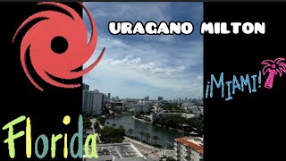 uragano milton miamibeach miami florida [upl. by Kathlin]