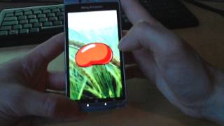 Jelly Bean 422 CM101 on Xperia Arc lt15i [upl. by Annay]