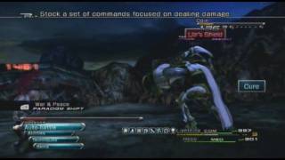 Final Fantasy XIII how to beat odin HD [upl. by Tad901]