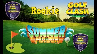 Golf Clash tips Hole 9  Par 5 Summer Major Tournament  Porthello Cove Rookie  GUIDETUTORIAL [upl. by Ahsatsana805]