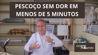 PESCOÇO SEM DOR EM MENOS DE 5 MINUTOS [upl. by Airret460]