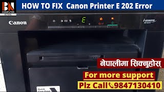 How do I fix error e225 on my Canon printer mf3010 CANON imageclass MF3010 ERROR CODE E225 [upl. by Hank]