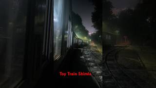 Shimla Toy Train Night View shorts ytshortsindia shortsfeed toytrain shimla kalka train fun [upl. by Yauqaj]