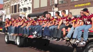 Fairbury High School Homecoming Parade 2013 [upl. by Leuqer]