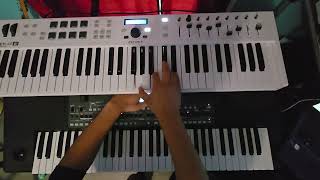 Ven porque te necesitoLos temerarios Teclado cover [upl. by Nomi]