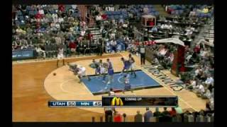 Corey Brewer Tribute Dunk On Derek Fisher [upl. by Aurel]