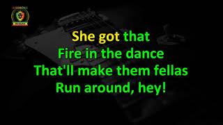 Sean Kingston  Fire Burning Karaoke Version [upl. by Nyved]