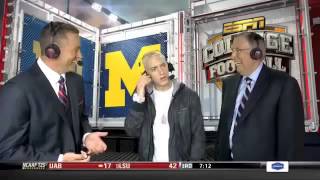 Eminems ESPN interview is really awkward [upl. by Ribaj]