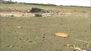 Hole 1 Legend Trail Golf in Parkersburg Iowa in 2008 after Tornado [upl. by Leugim716]