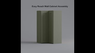 Super Fast RTA Cabinet Assembly How To Assemble An Easy Reach Wall Cabinet By Lanae Cabinetry [upl. by Reviere635]