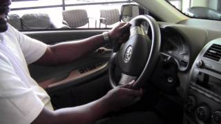 2011  Toyota  Corolla  Steering Wheel Lock Release  How To by Toyota City Minneapolis MN [upl. by Rosenkranz]