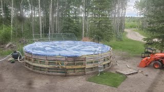 DYI Pallet Pool [upl. by Mcafee]