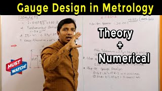 Gauge Design in Metrology Theory plus Numerical [upl. by Elleuqar]