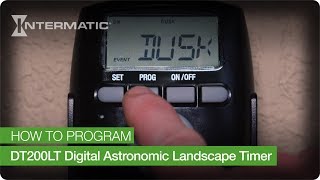 How to Program the Intermatic DT200LT Digital Astronomic Landscape Timer [upl. by Thaine]