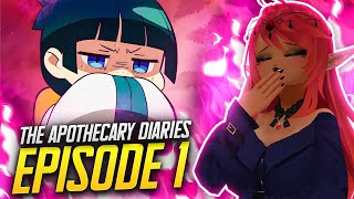 SHE IS AMAZING  The Apothecary Diaries Ep 1 Reaction [upl. by Atalee]