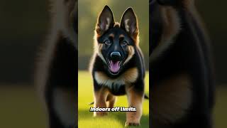 Is it possible to potty train my German Shepherd without a trainer 🐾 gsd shorts [upl. by Hay688]