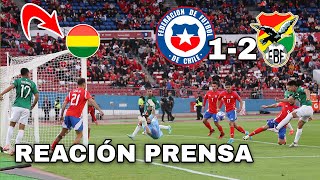 BOLIVIA VS CHILE 2 1  REACCIÓN PRENSA BOLIVIANA AL HISTÓRICO triunfo  HASTA LAS LAGRIMAS😭 [upl. by Sauer]