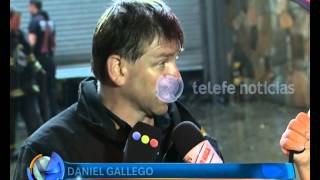 Incendio en un supermercado de Acassuso  Telefe Noticias [upl. by Azer]