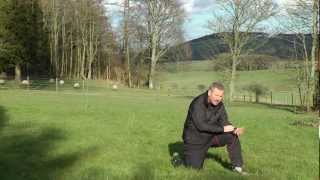 Taking a compass bearing from a landscape feature [upl. by Cummins]