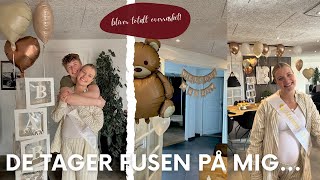 Bliver overrasket med babyshower [upl. by Attenweiler]