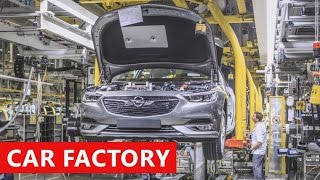 2017 Opel insignia Production Line  Car Factory [upl. by Branch]