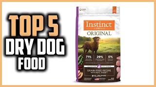 ✅Top 5 Best dry dog food in 2024 [upl. by Sine]