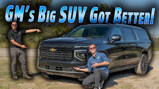 2025 Chevrolet Tahoe amp Suburban Quick Review  Chevys Biggest Got Better [upl. by Cusick991]