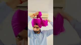 Reverse Video Wattan Wali Pagg turban newturban turbanlove [upl. by Lig]