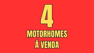 4 MOTORHOMES A VENDA [upl. by Enehpets]