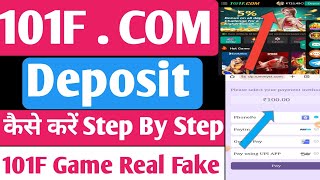 101f deposit kaise kare  101f game deposit kaise kare  101f withdrawal kaise kare  101f real fake [upl. by Leveridge]