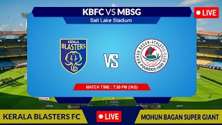 kerala blasters vs mohun bagan fc live [upl. by Zetana]