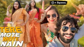 INSTA TREDING SONG  TERE MOTE MOTE NAIN  AAJA TERI COPY PE CHLWALE MERO PEN  Tunda Comedy [upl. by Gabriellia]