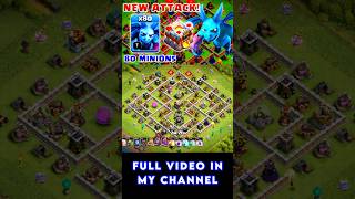 80 Minions Attack strategy clashofclans coc th11 th11attack th11attackstrategy [upl. by Tilney]