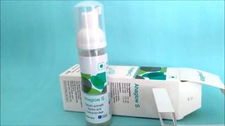 Hindi Review Of Ahaglow S Facewash For Acne  ClickOnCare [upl. by Leinnad]