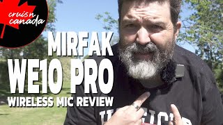 Moza Mirfak WE10 Pro Wireless Mic Unboxing Test and Review [upl. by Norven]