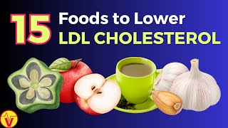 15 Foods to Lower LDL Cholesterol Levels  VisitJoy [upl. by Ymaral]