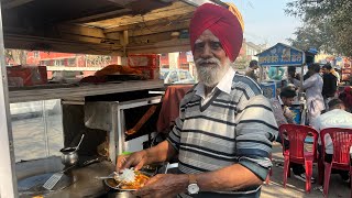 JAGTAR SINGH JI SPECIAL BREAD WALI TIKKI IN TARN TARAN SAHIB [upl. by Wylie461]