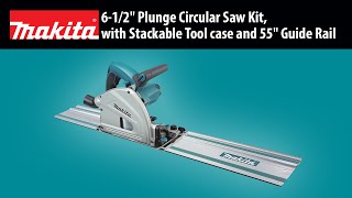 MAKITA 612quot Plunge Circular Saw w tool case SP6000J [upl. by Lida]