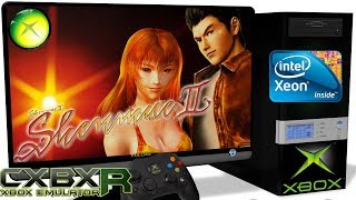 CXBXR v01 Xbox Original  Shenmue 2 Gameplay DX9 1 [upl. by Amek361]