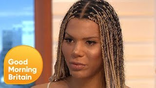 Transgender Model Defends Her Comments Claiming All White People Are Racist  Good Morning Britain [upl. by Fablan]